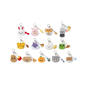 MINITEEN Face Plush Keyring