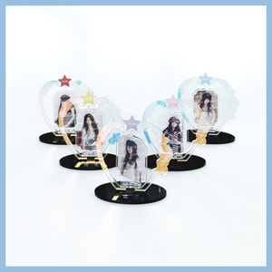 ILLIT 3rd MINI ALBUM 'bomb' POP-UP STORE Merch TURN-AROUND ACRYLIC STAND