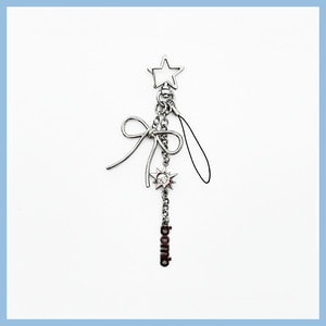 ILLIT 3rd MINI ALBUM 'bomb' POP-UP STORE Merch METAL KEYRING