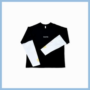 ILLIT 3rd MINI ALBUM 'bomb' POP-UP STORE Merch L/S T-SHIRT