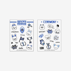 [KARMA] POP-UP MERCH TATTOO STICKER