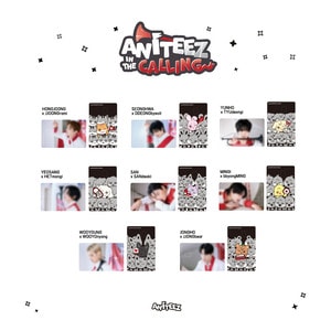 [ANITEEZ IN THE CALLING] MD CARD COVER STICKER SET