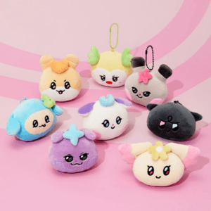 MIGHTEEZ FACE PLUSH KEYRING
