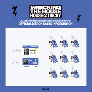 [HOUSE OF TRICKY : WRECKING THE HOUSE] POP-UP MD RANDOM ACRYLIC ID KEYRING