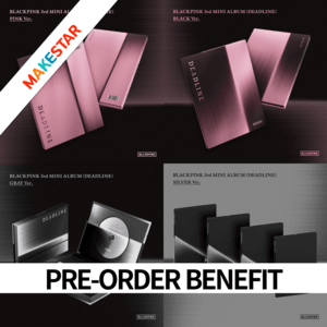 3rd Mini Album [DEADLINE] (BLACK Ver. / PINK Ver./ GRAY Ver. / SILVER Ver.)
