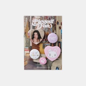 1ST ALBUM ‘Biggest Fan’ MD - PIN BUTTON SET