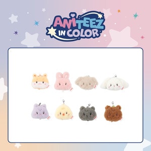 'ANITEEZ IN COLOR' MD (RANDOM) LINKABLE FACE KEYRING