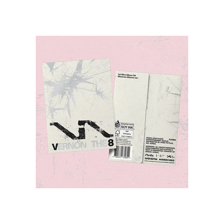 V8 1st Mini Album 'V8' Weverse Albums ver.