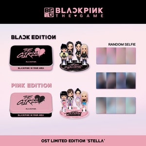 BLACKPINK THE GAME OST [THE GIRLS] Stella ver. (LIMITED EDITION)