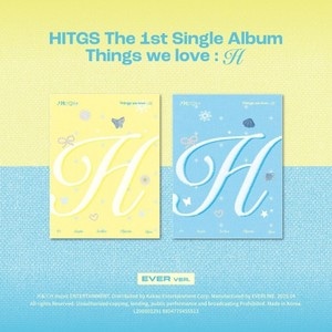 The 1st Single Album [Things we love : H] (EVER Ver.)