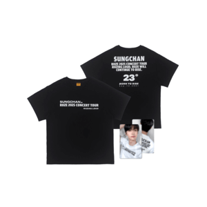 T-SHIRT SET (BLACK)