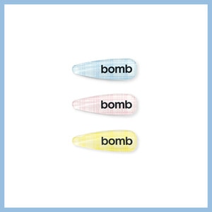ILLIT 3rd MINI ALBUM 'bomb' POP-UP STORE Merch ACRYLIC HAIR PIN