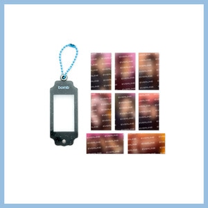 ILLIT 3rd MINI ALBUM 'bomb' POP-UP STORE Merch NAME TAG KEYRING