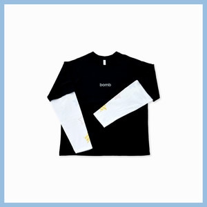 ILLIT 3rd MINI ALBUM 'bomb' POP-UP STORE Merch L/S T-SHIRT