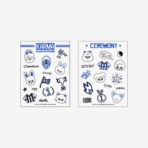 [KARMA] POP-UP MERCH TATTOO STICKER