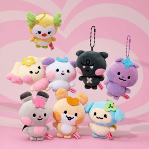 MIGHTEEZ MINI PLUSH KEYRING