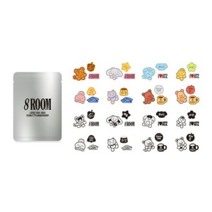 [8ROOM] MD RANDOM IRON-ON PATCH