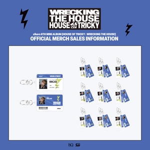 [HOUSE OF TRICKY : WRECKING THE HOUSE] POP-UP MD RANDOM ACRYLIC ID KEYRING