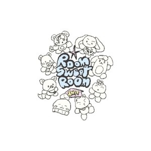 [8ROOM] MD IRON-ON CUSTOM STICKER (L-CHARACTER)