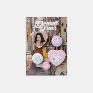 1ST ALBUM ‘Biggest Fan’ MD - PIN BUTTON SET