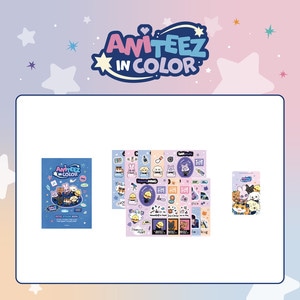 'ANITEEZ IN COLOR' MD RETRO STICKER BOOK