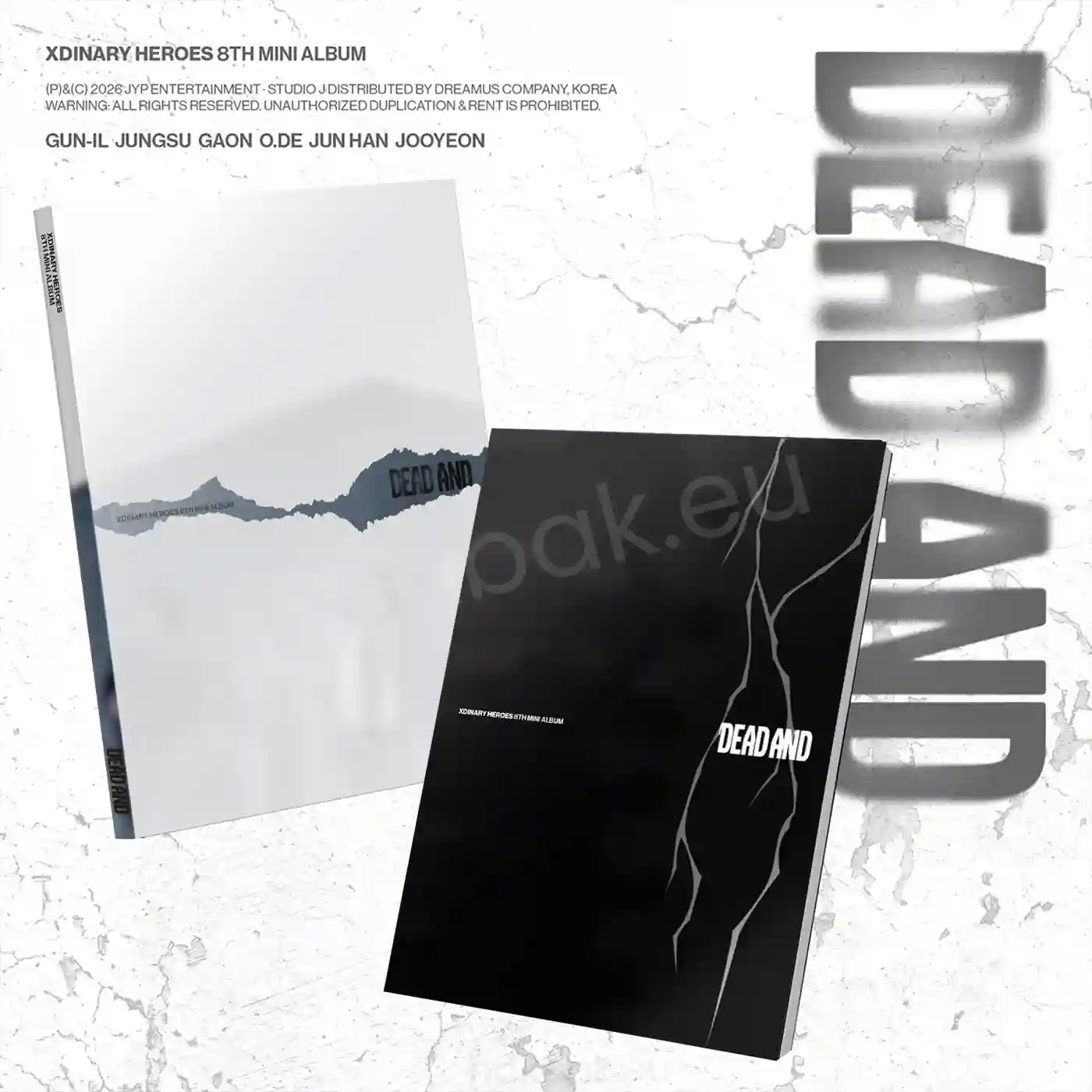 8th Mini Album [DEAD AND] (Photobook Ver.)