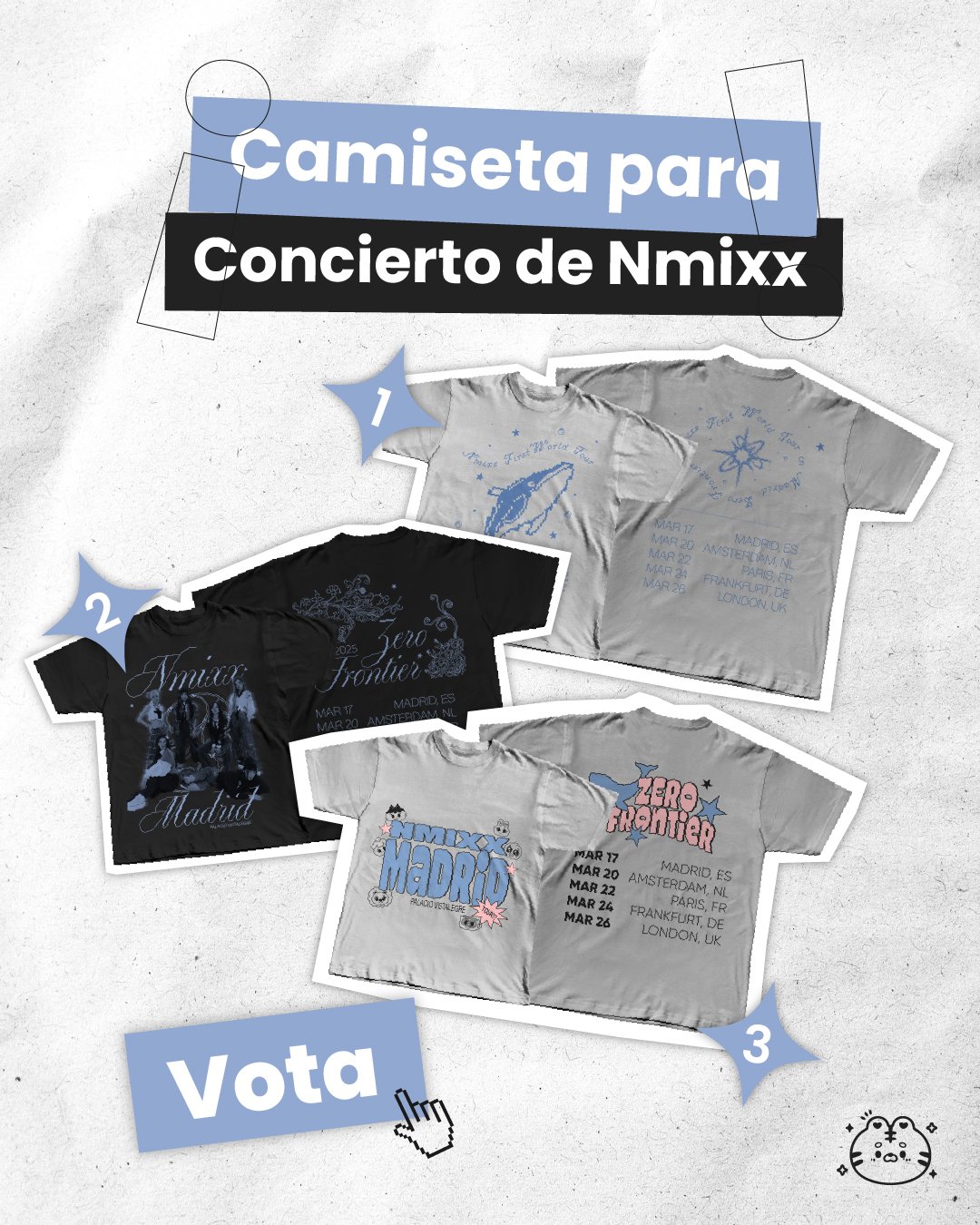 Camisetas NMIXX Madrid